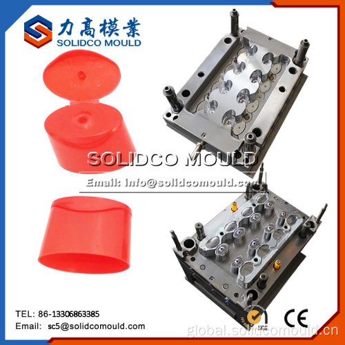 Flip Top Cap Mold injection plastic mould for flip top caps Supplier